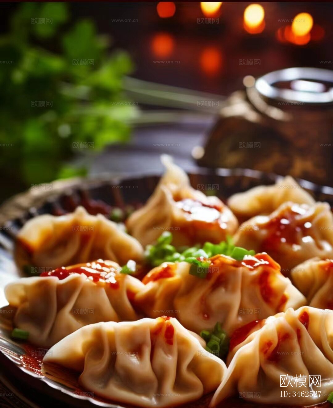 饺子水饺餐饮海报贴图下载