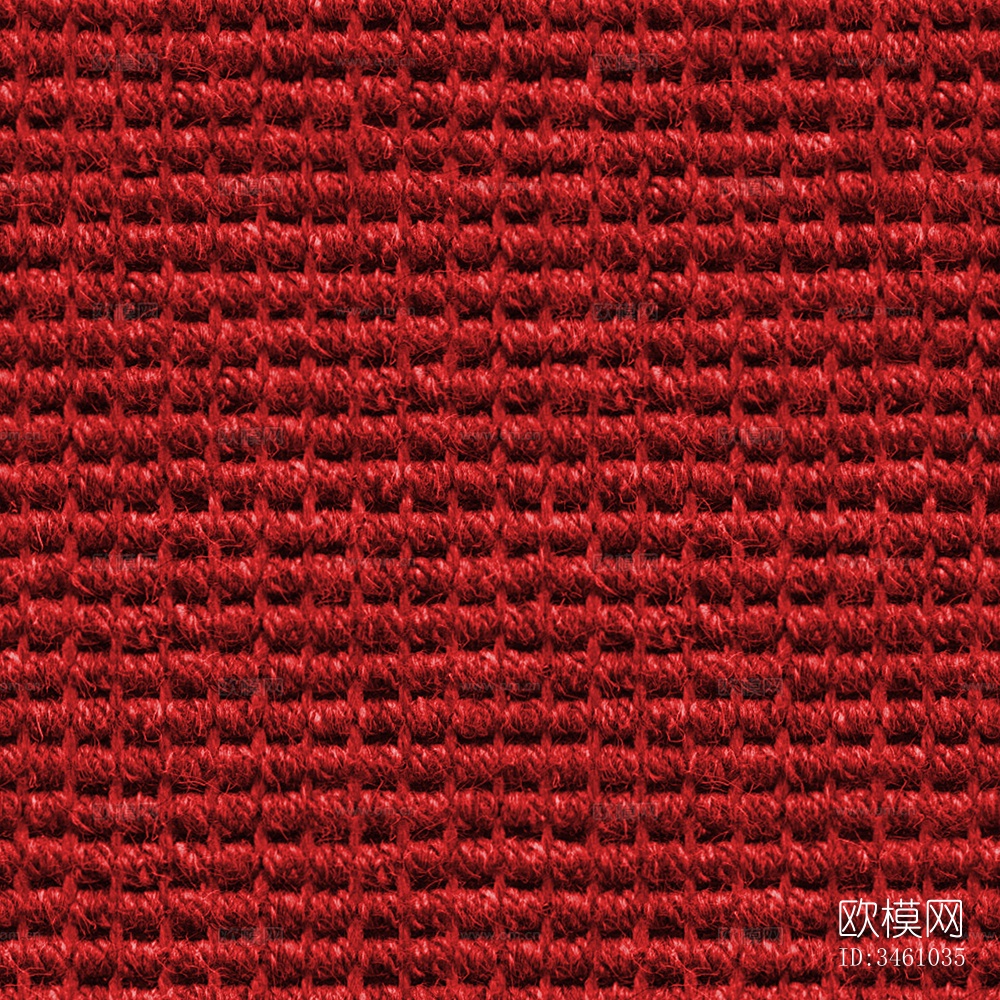 无缝现代酒店办公室红色粗纹肌理满铺地毯地垫下载