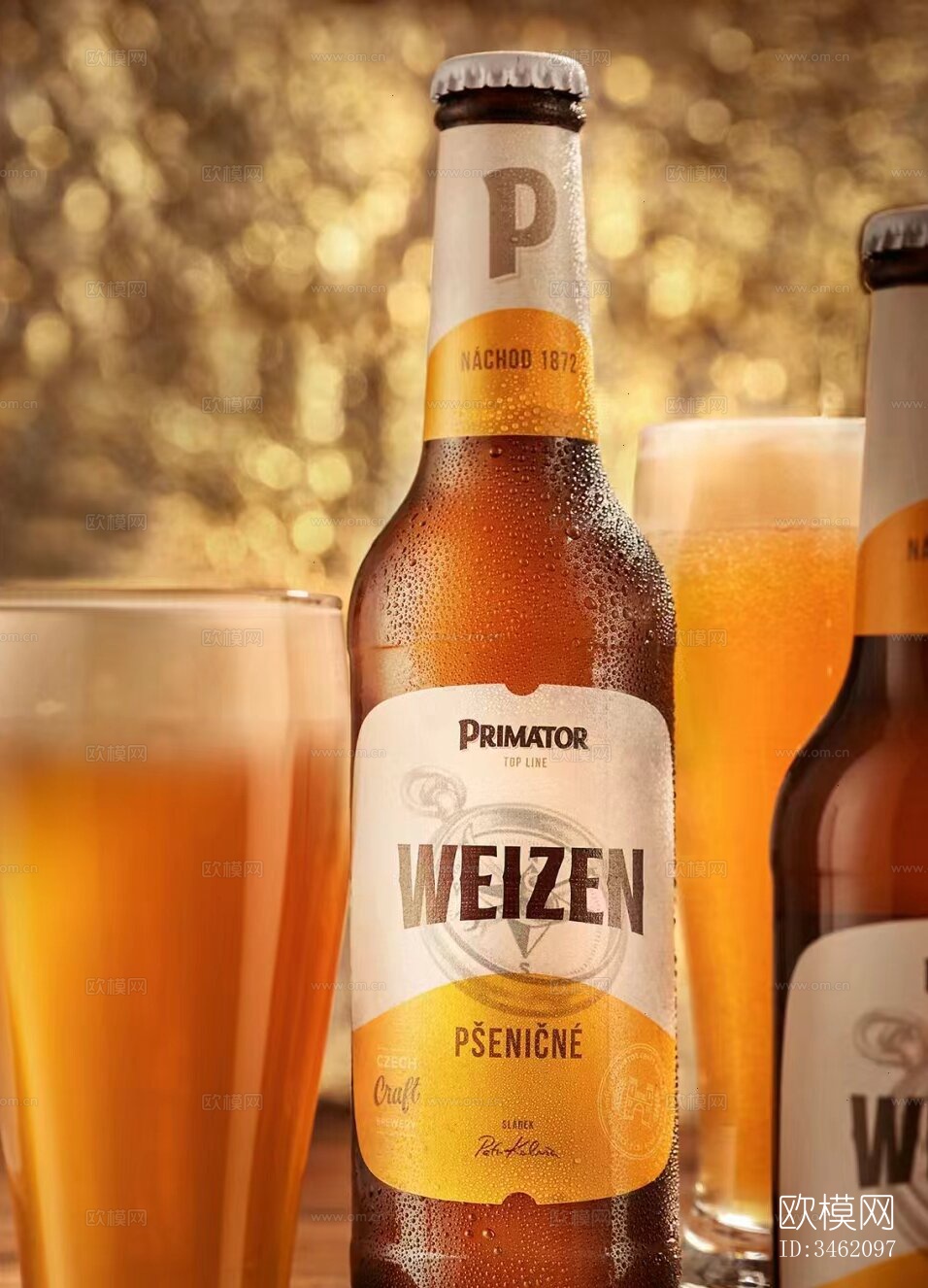 啤酒海报贴图下载