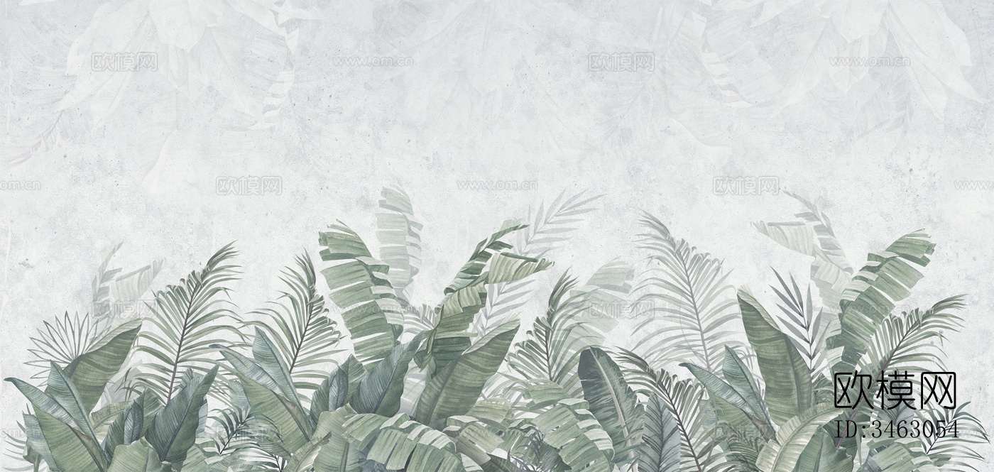 植物热带雨林壁纸壁画下载