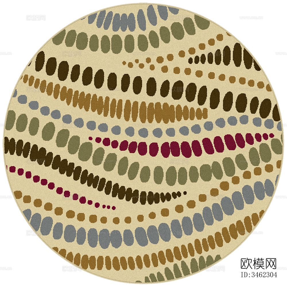 免扣圆形毛绒地毯下载