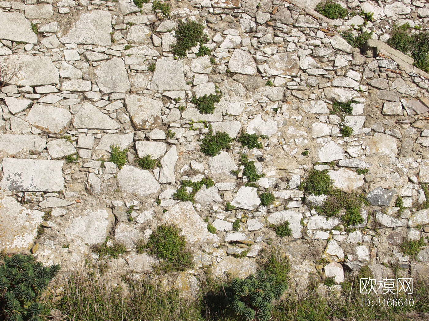 现代新中式其它外墙砖 灰色做旧石头墙面 墙砖 砖墙下载（渲染图4）