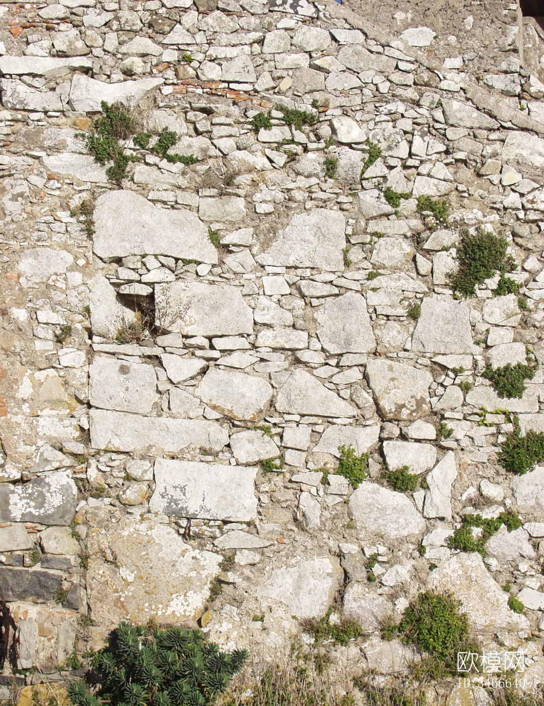 现代新中式其它外墙砖 灰色做旧石头墙面 墙砖 砖墙下载（渲染图3）