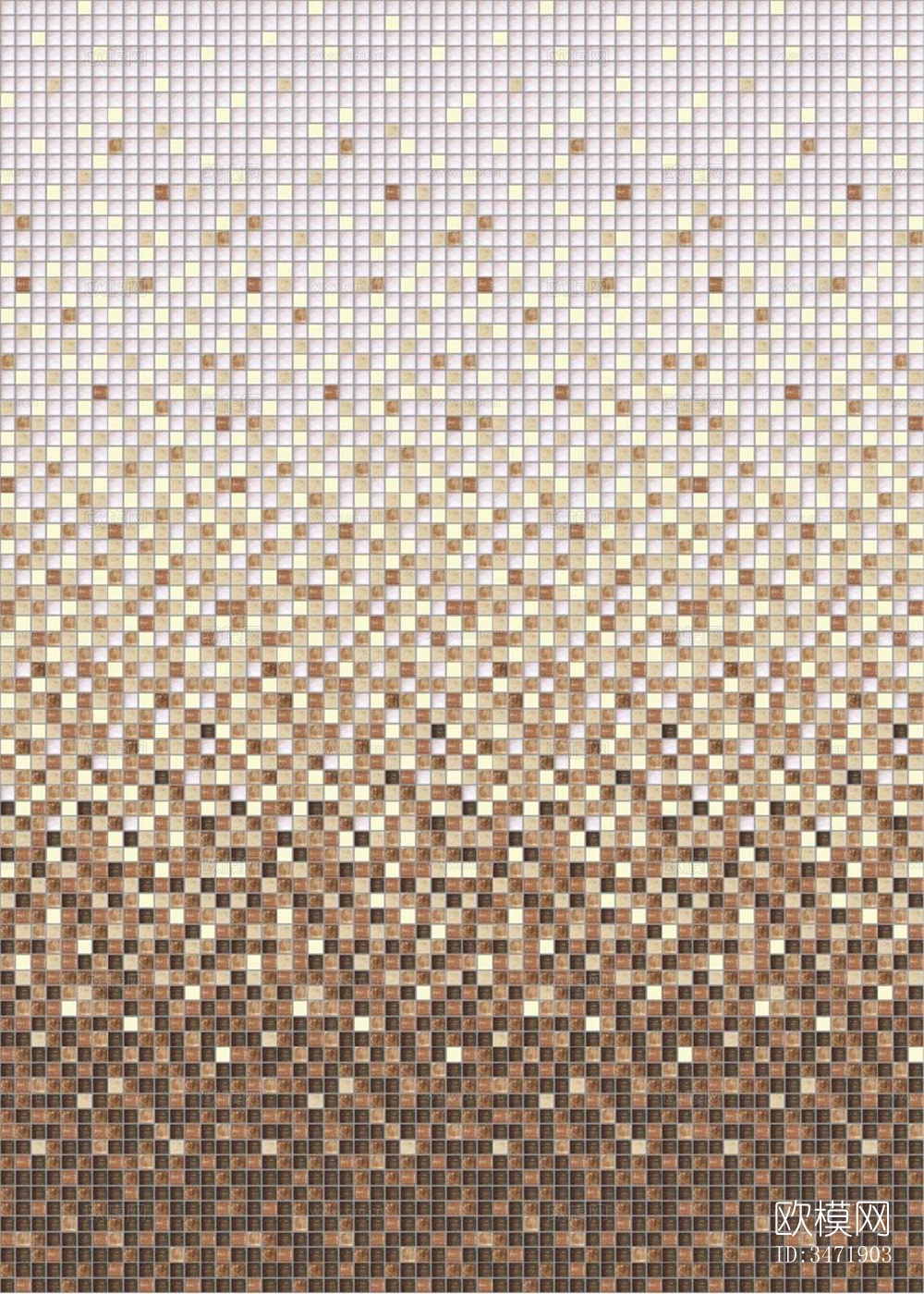 咖啡色渐变马赛克下载