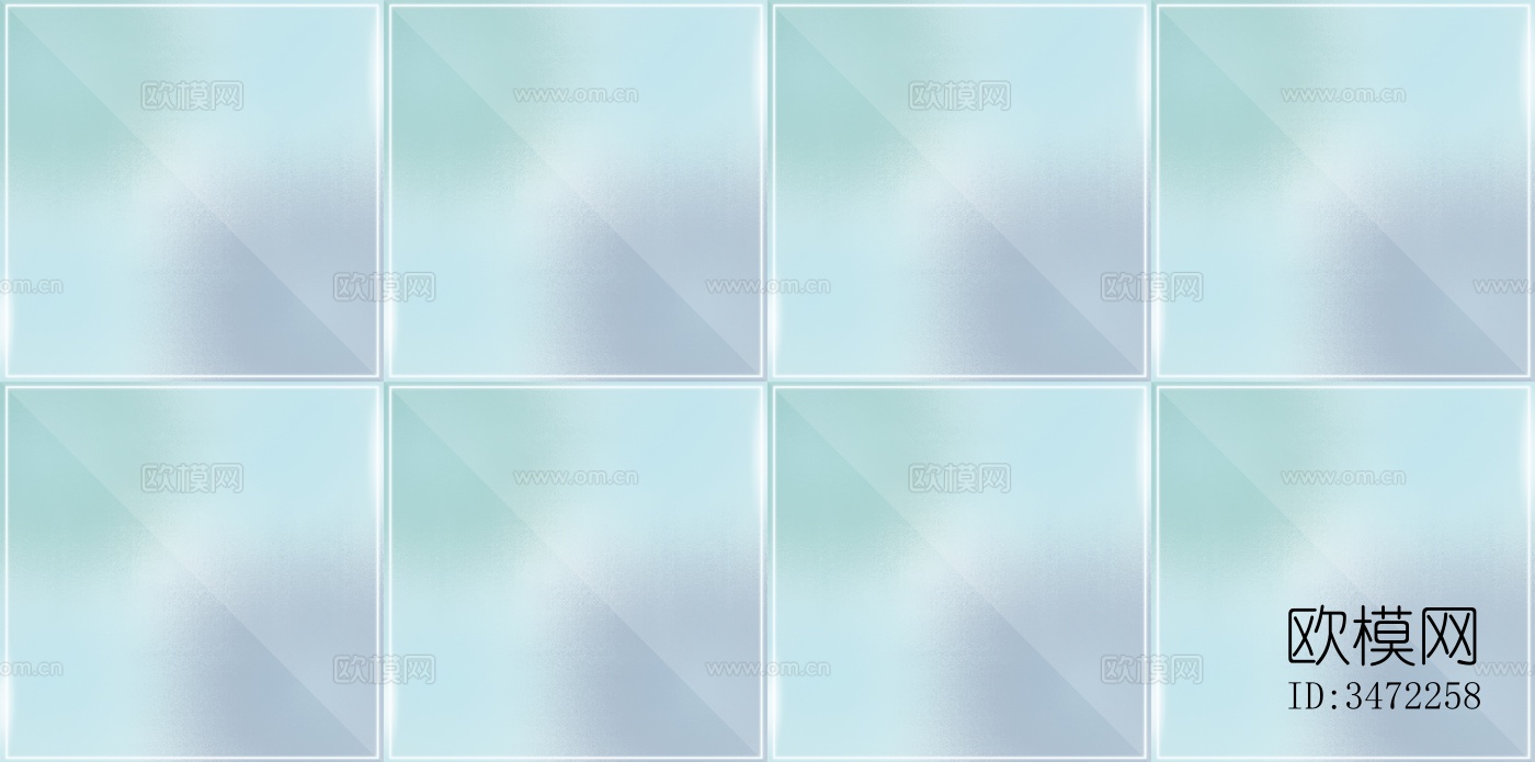 蓝绿色渐变磨砂玻璃砖下载