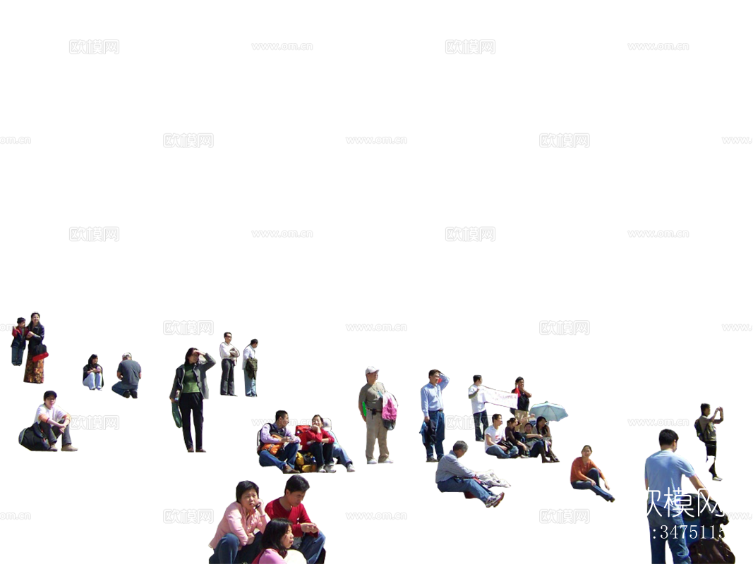 png免抠坐姿人物 楼梯上坐着的人下载