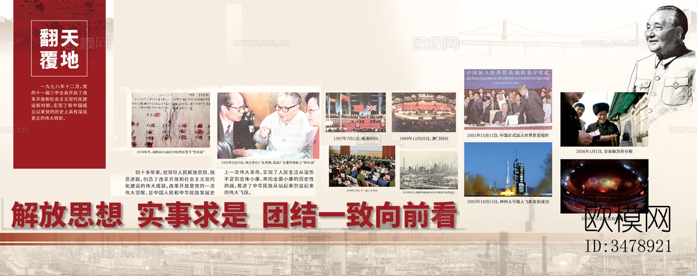 现代党建展厅文化墙 革命战争文化墙下载