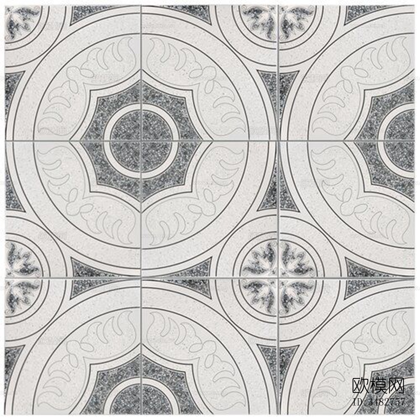 现代花砖下载