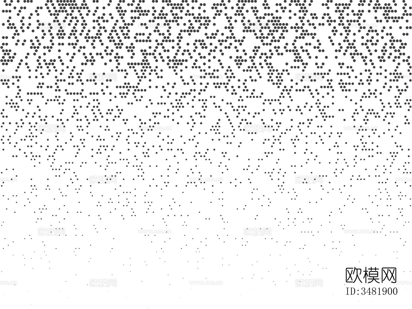 黑白渐变穿孔板 造型穿孔板下载