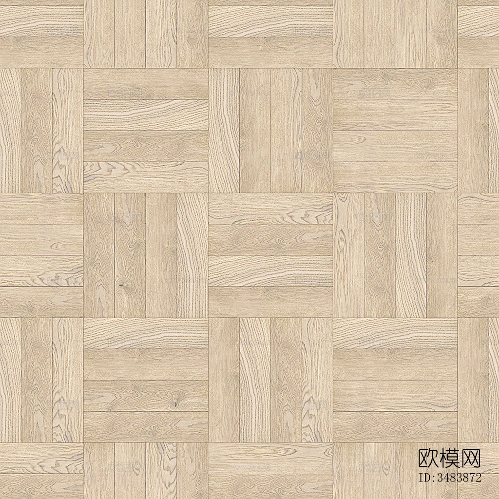 无缝几何方形拼花图案纹理木地板下载