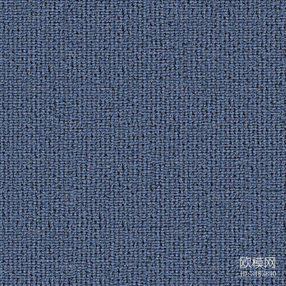 无缝现代酒店办公室蓝色粗纹针织肌理地毯地垫布纹布料面料下载