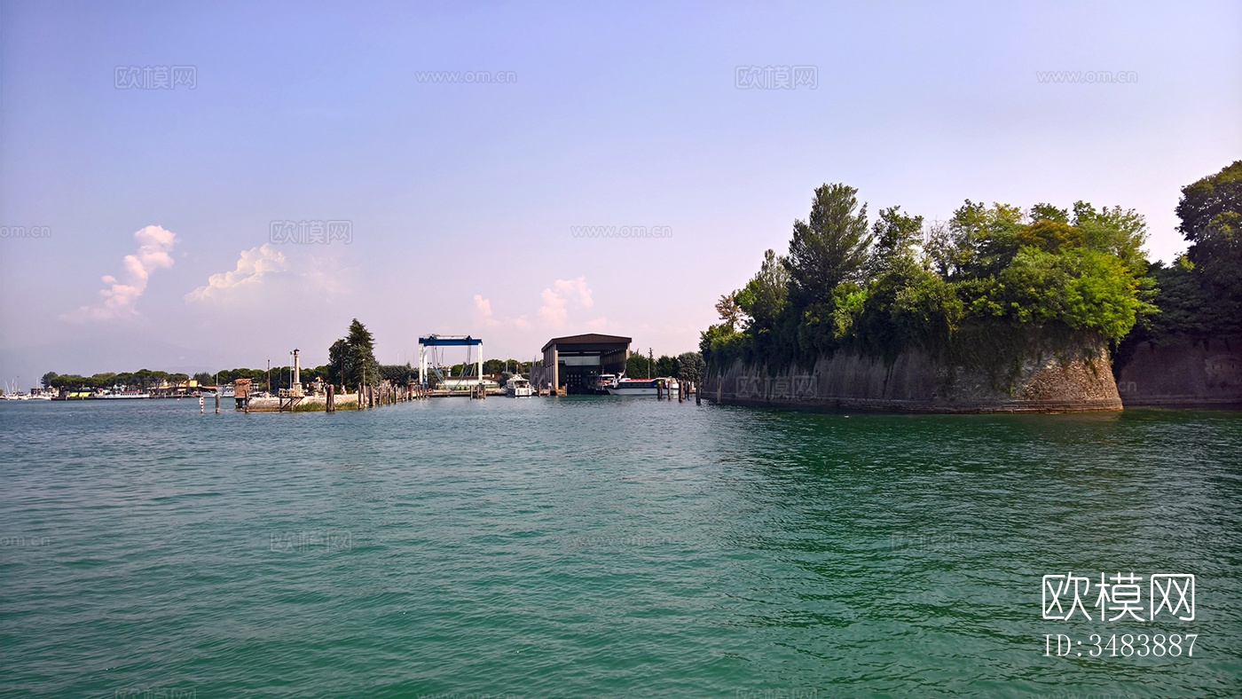 湖面海面景观风景