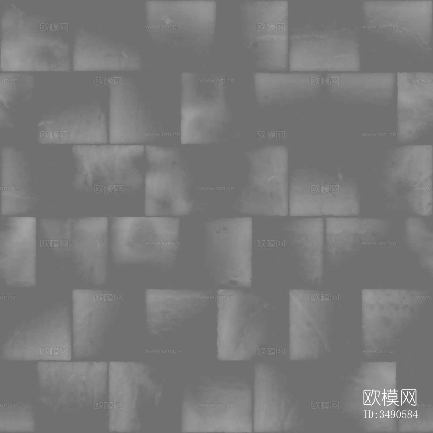 现代新中式大理石 灰色大理石材 岩板大理石 连纹大理石 瓷砖下载（渲染图3）