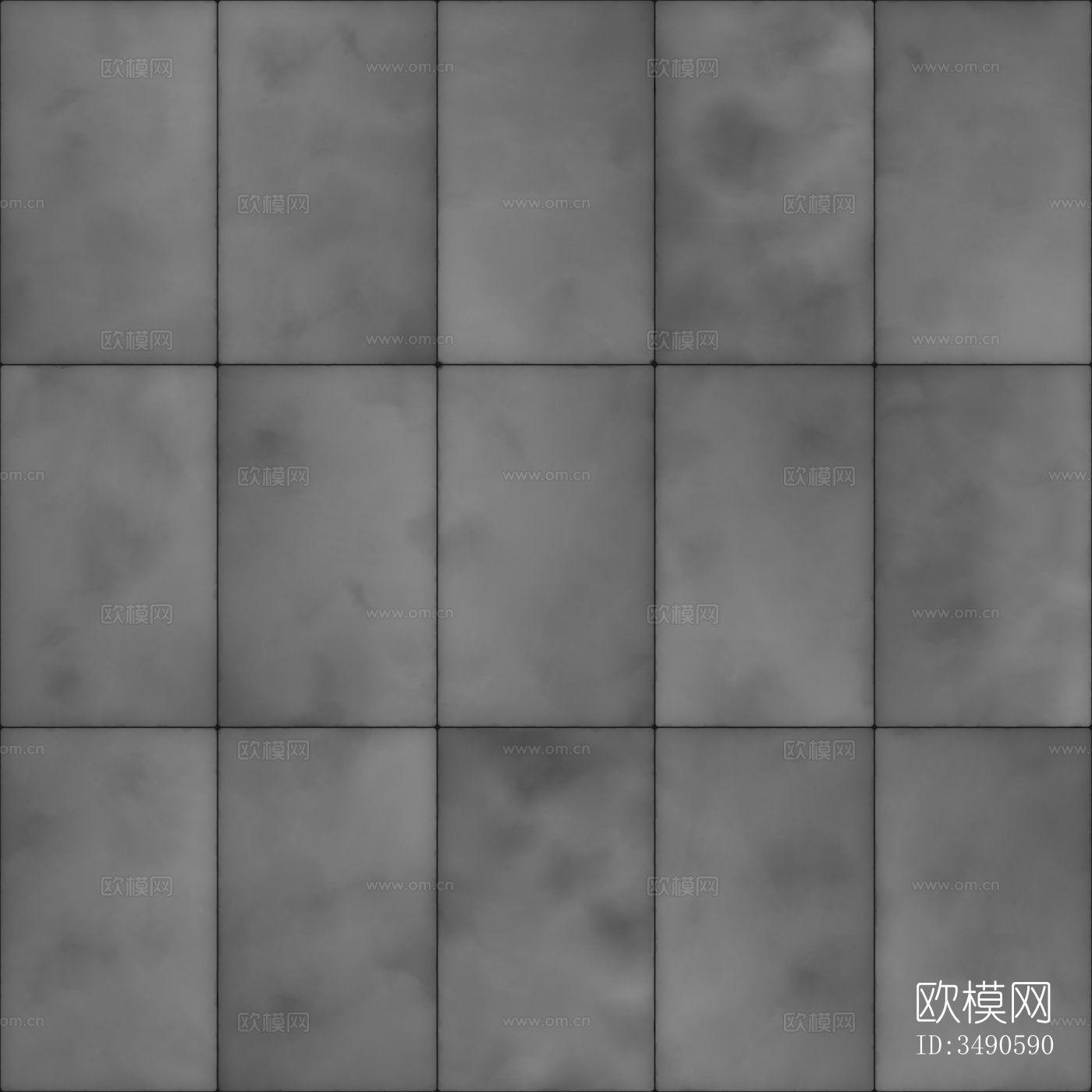 现代新中式大理石 灰色大理石材 岩板大理石 连纹大理石 瓷砖下载（渲染图3）