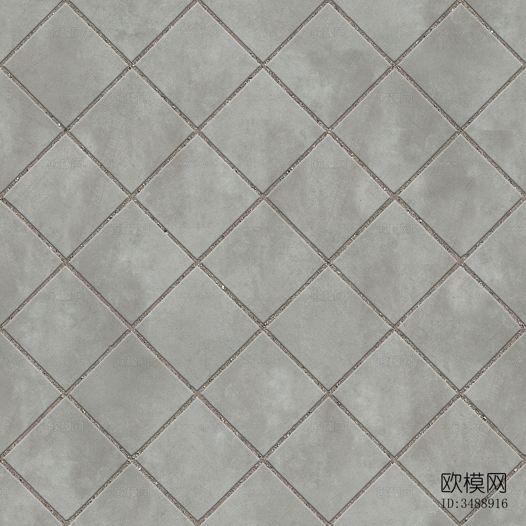 无缝拼花水泥地砖人行道路地面广场铺贴下载