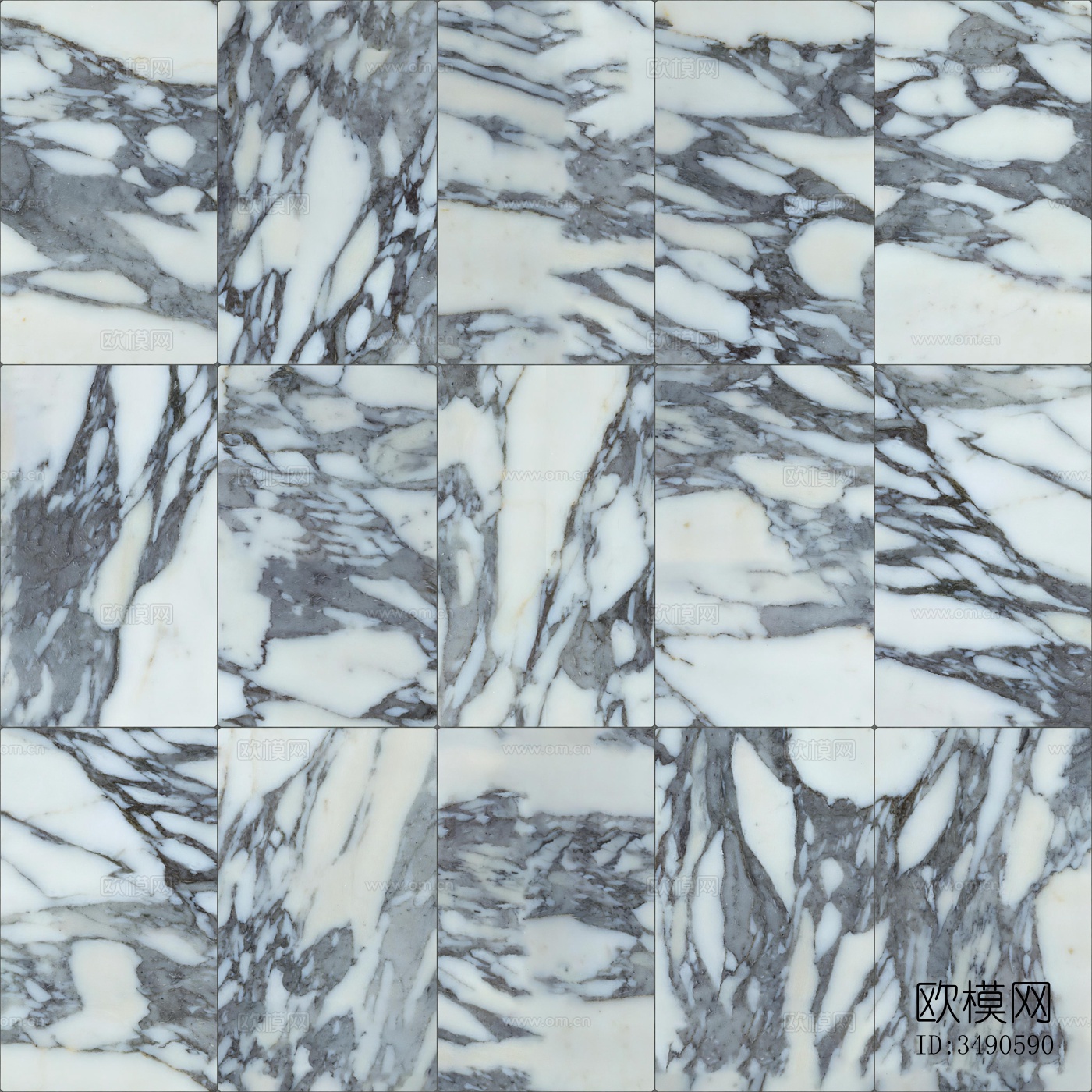 现代新中式大理石 灰色大理石材 岩板大理石 连纹大理石 瓷砖下载（渲染图1）