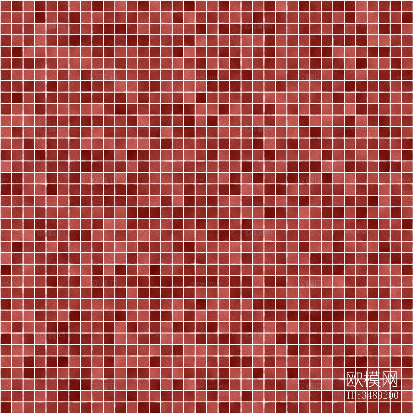 红色马赛克高清材质贴图下载