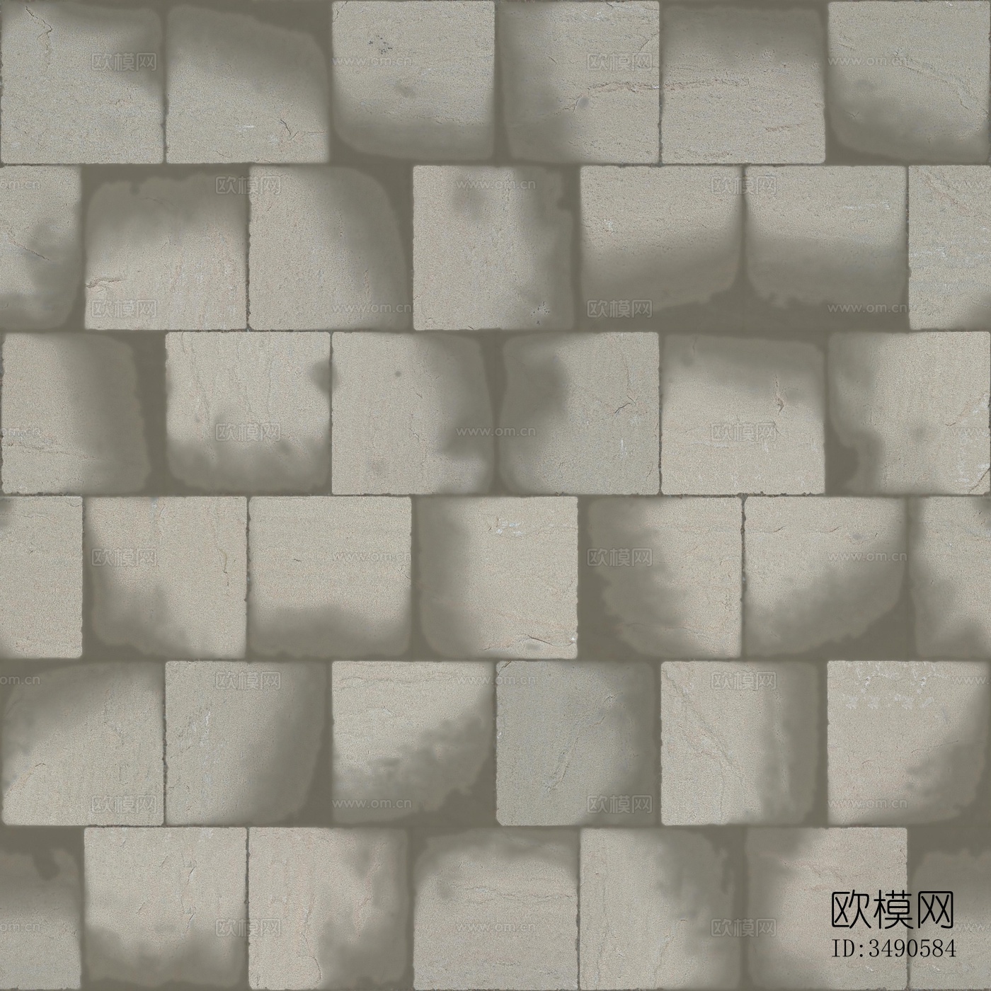 现代新中式大理石 灰色大理石材 岩板大理石 连纹大理石 瓷砖下载（渲染图2）