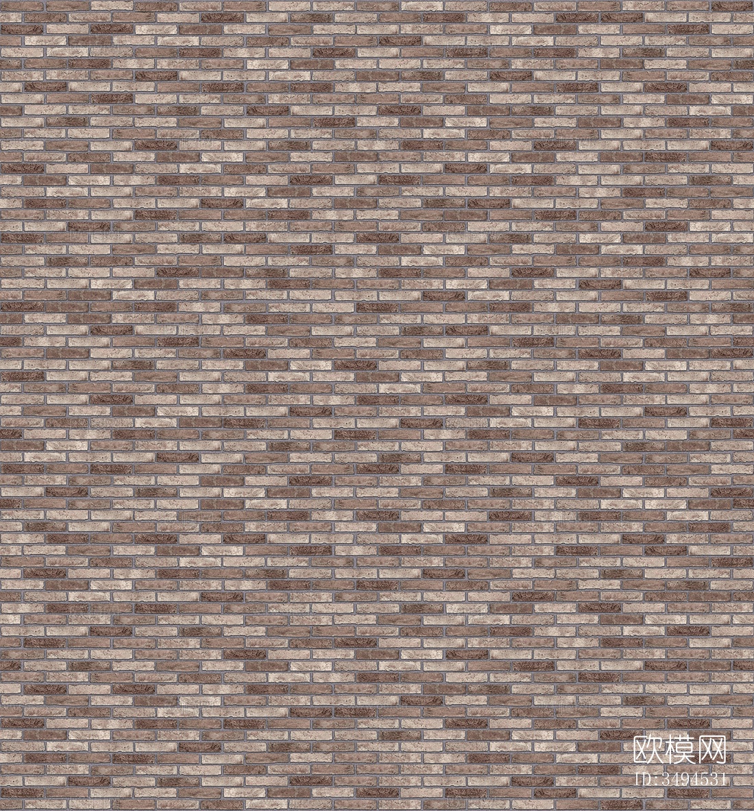 无缝棕色砖墙室外墙面地面下载