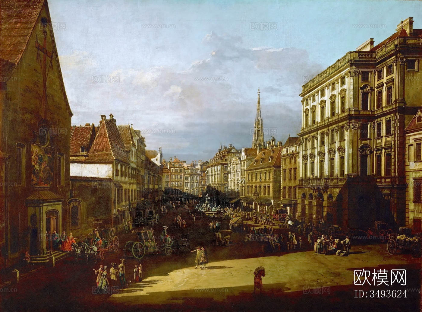 世界名画 风景 油画 国外下载