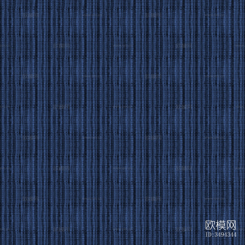 无缝现代酒店卧室办公室蓝色满铺几何条纹地毯地垫下载