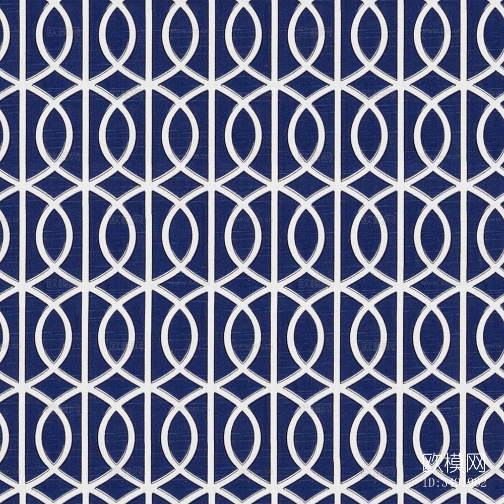 无缝蓝色几何线条图案布纹布料壁布墙布沙发布面料下载