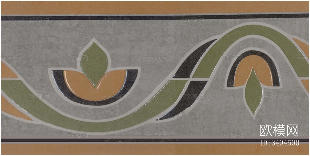 无缝复古分缝瓷砖仿古砖墙砖腰线波打线踢脚线下载