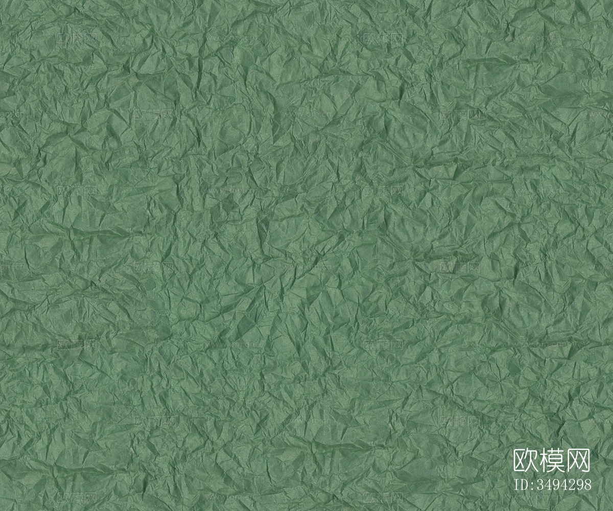 无缝绿色褶皱纹理纸张质感壁纸下载
