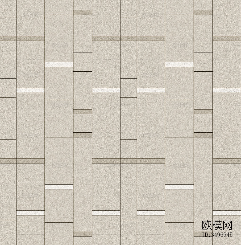 浅米色花岗岩错缝广场砖下载