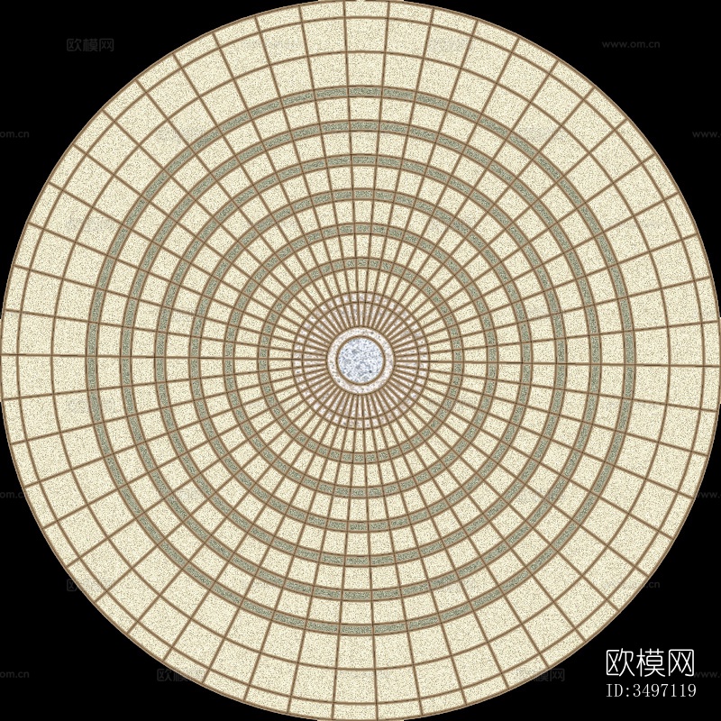 圆形地面拼花下载