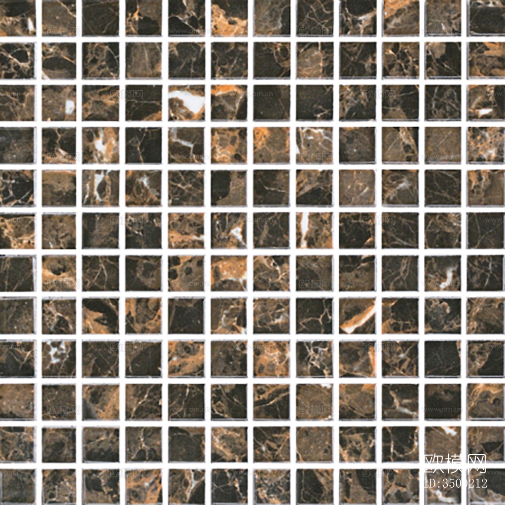 黑色大理石材马赛克 无缝下载
