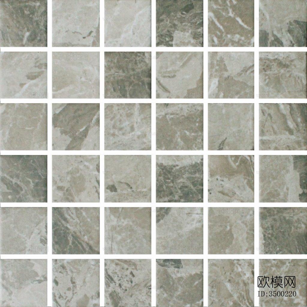 灰色大理石材马赛克下载