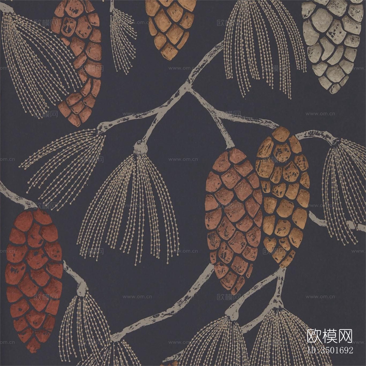 植物印花壁纸下载