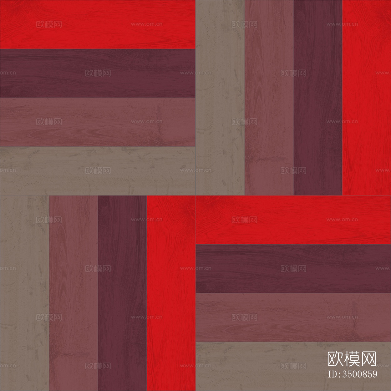 无缝彩色几何拼花图案纹理木地板下载