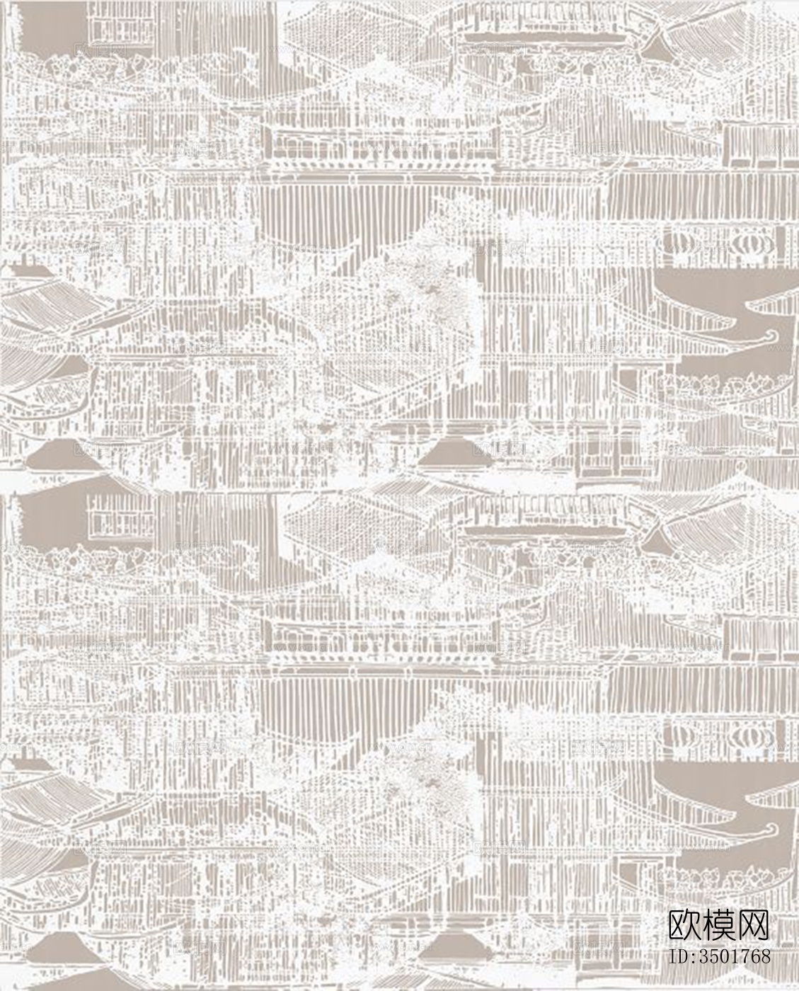 新中式壁纸壁画下载