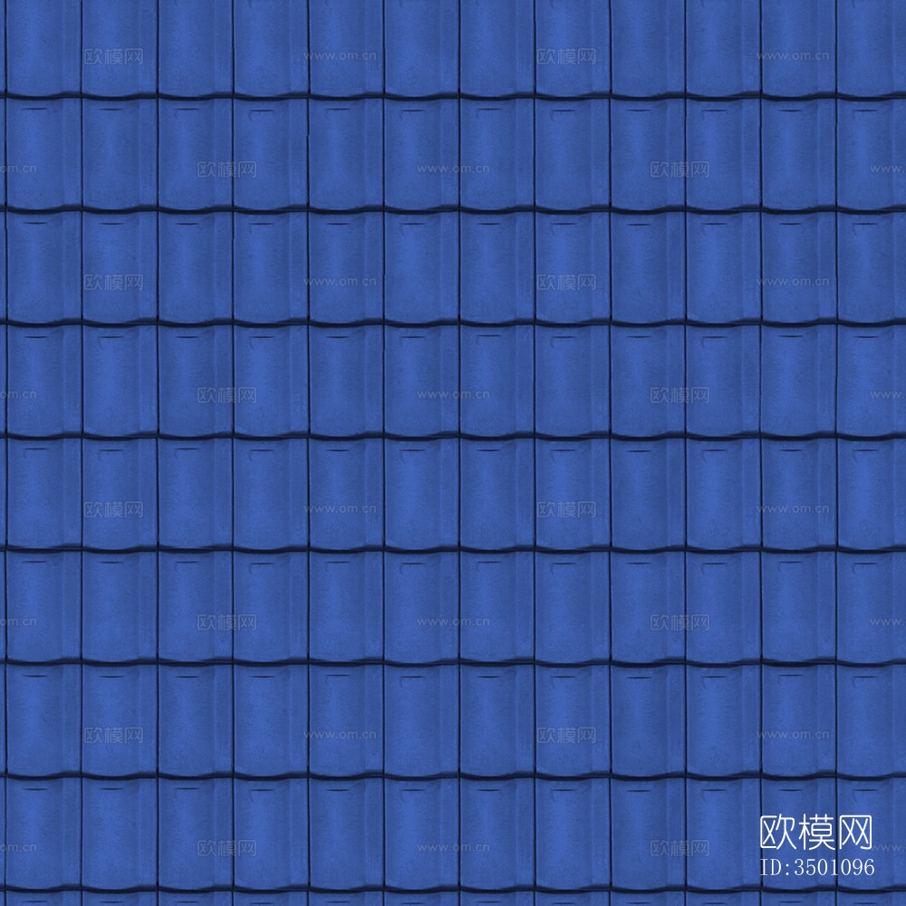 无缝别墅建筑屋顶陶土陶瓷瓦片下载