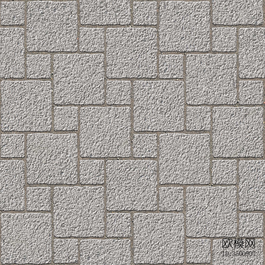 无缝拼花水泥地砖人行道路地面广场铺贴下载