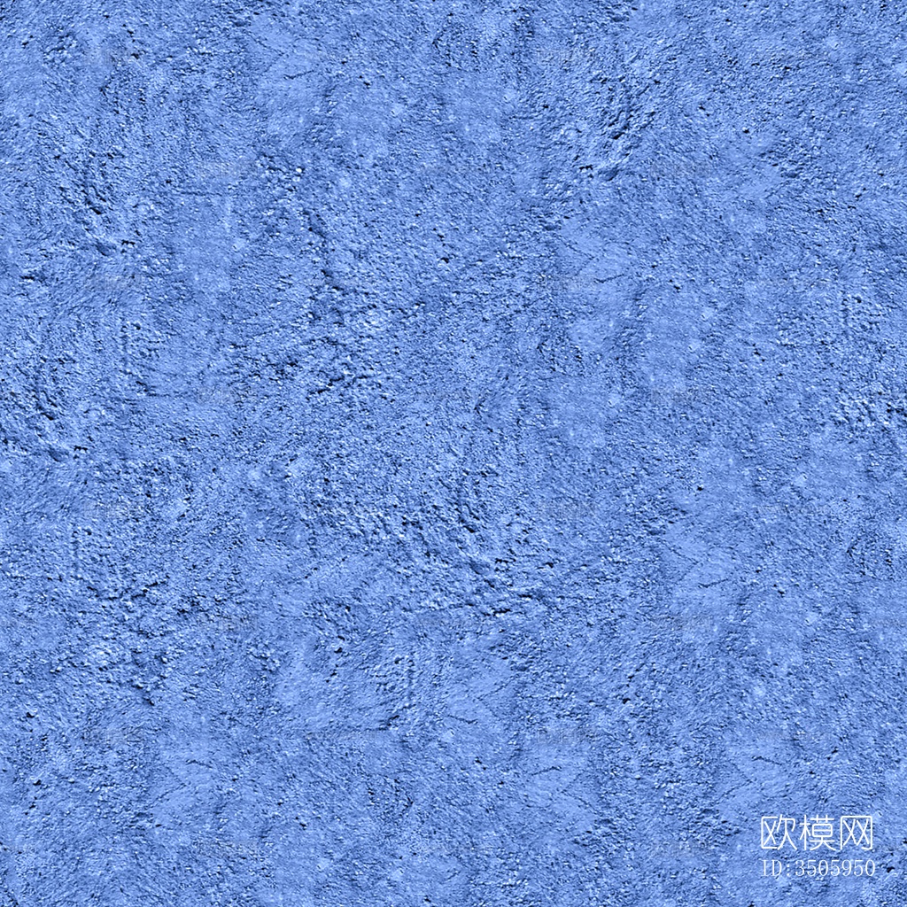 无缝蓝色粗糙混凝土水泥肌理漆墙面下载