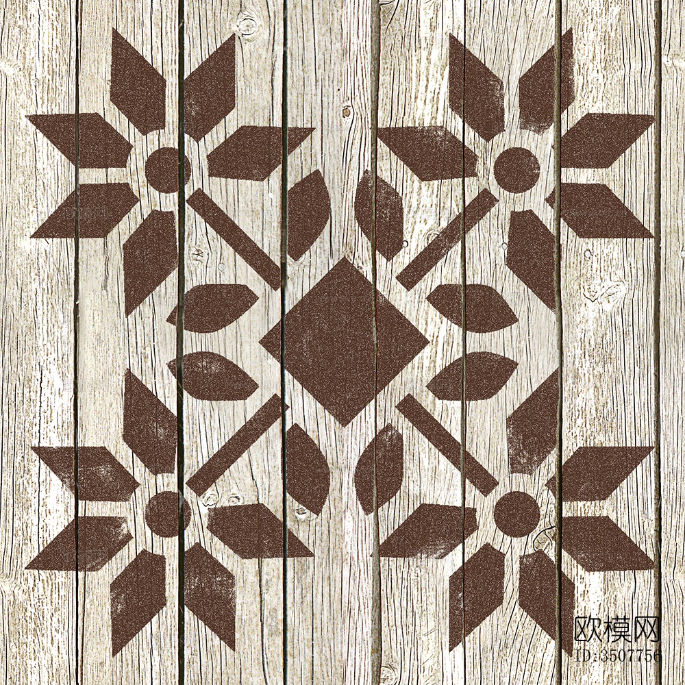 无缝几何装饰拼花图案纹理木地板下载