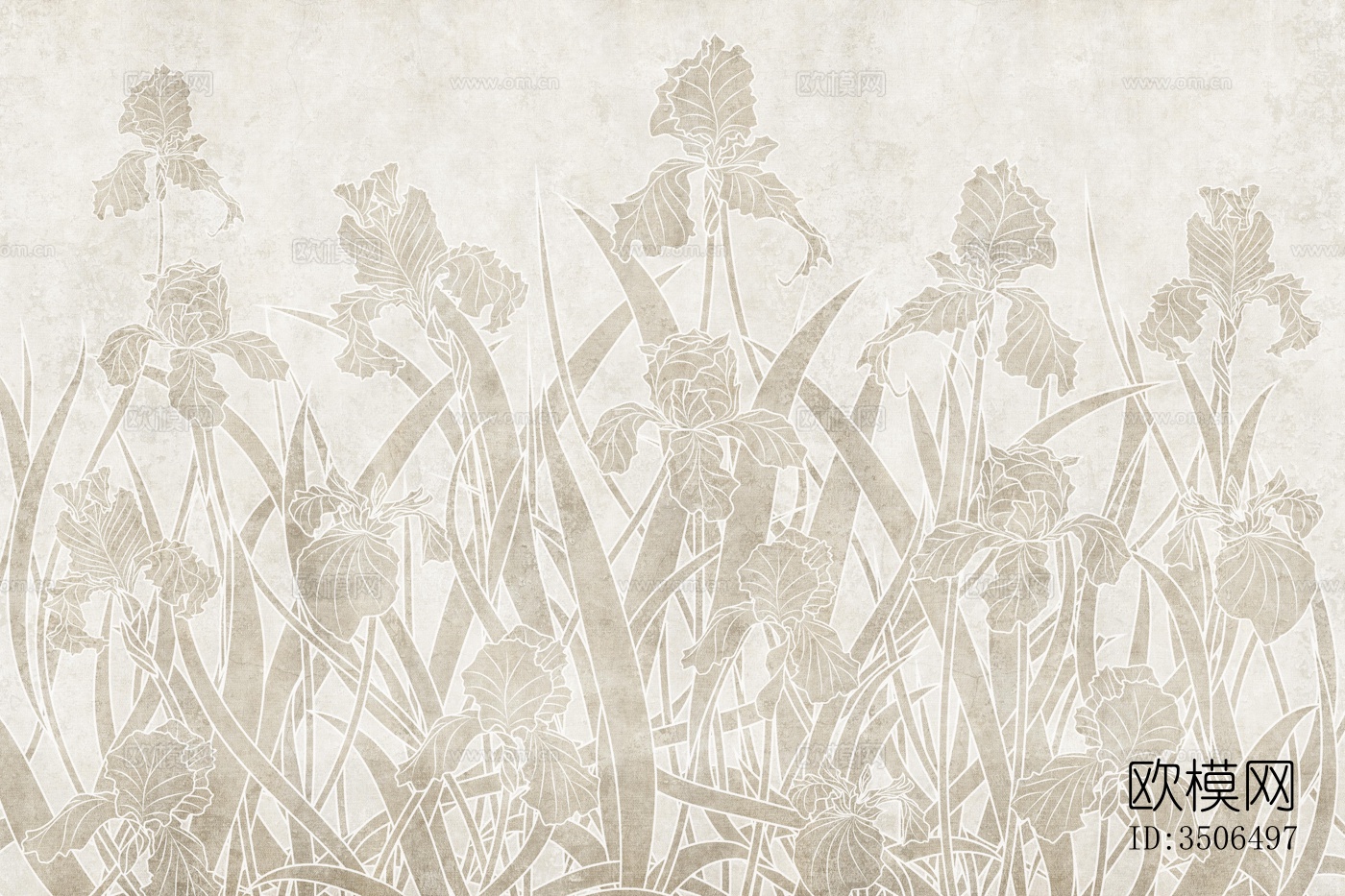 米色植物壁纸下载