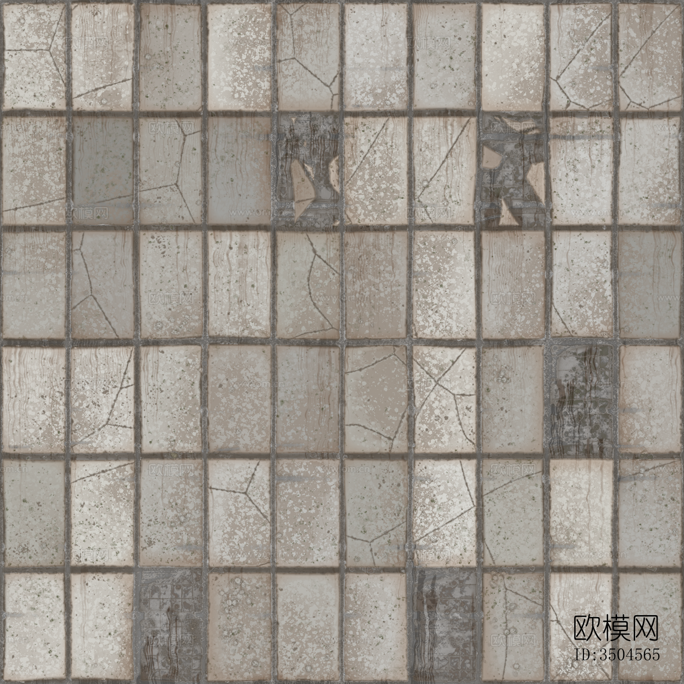 地面铺装脏旧凹凸下载