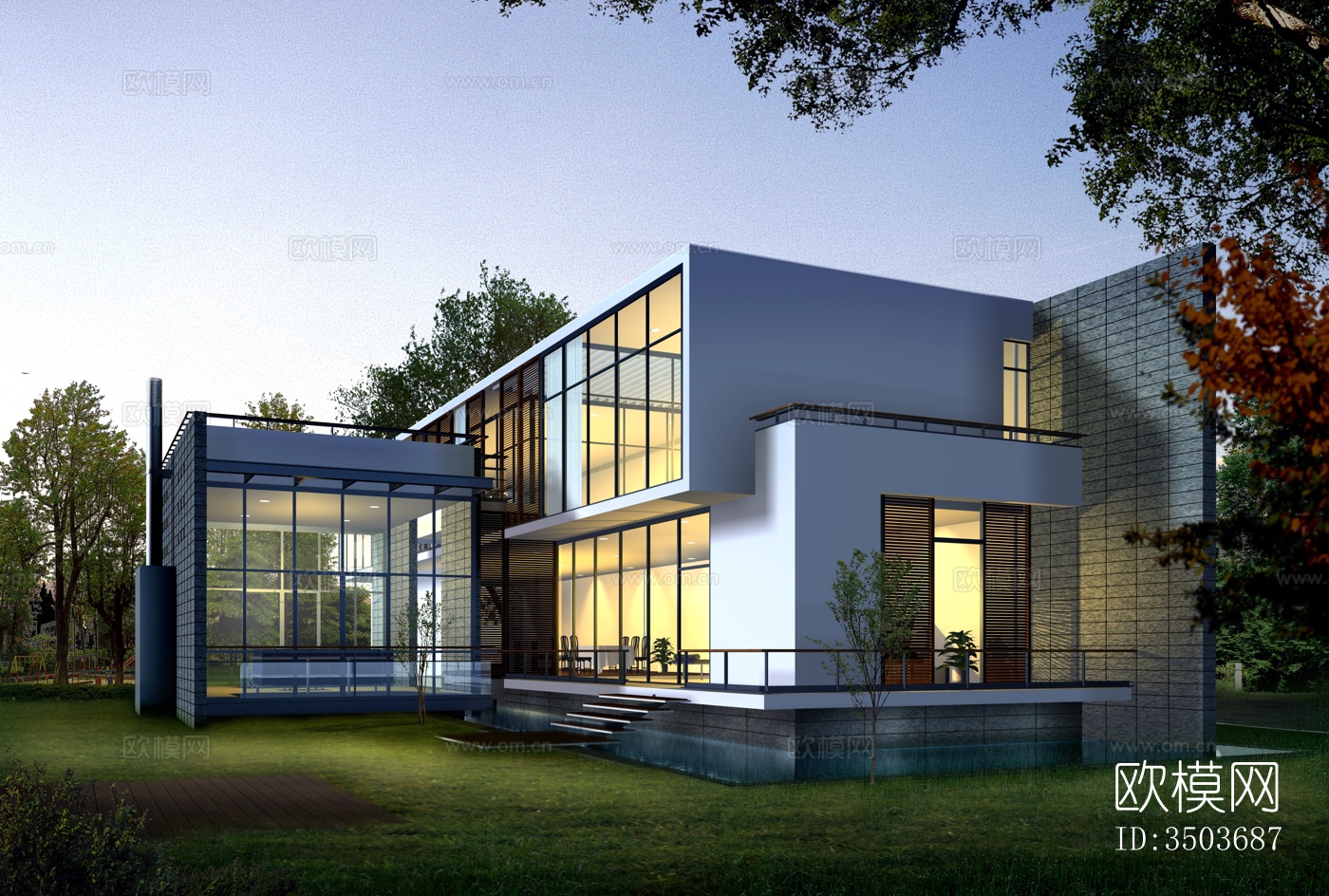 白天城市外景下载