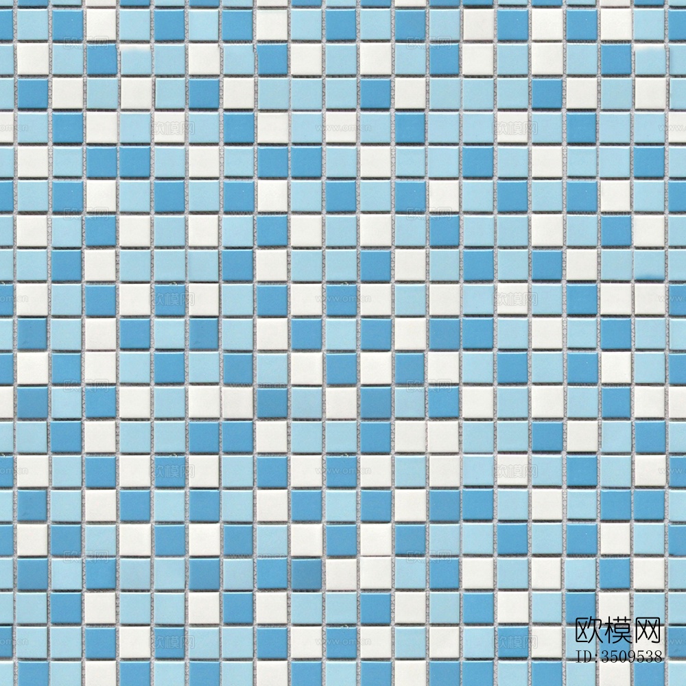 无缝浴室泳池蓝色马赛克瓷砖石材方格子砖拼花地砖墙砖瓷砖下载