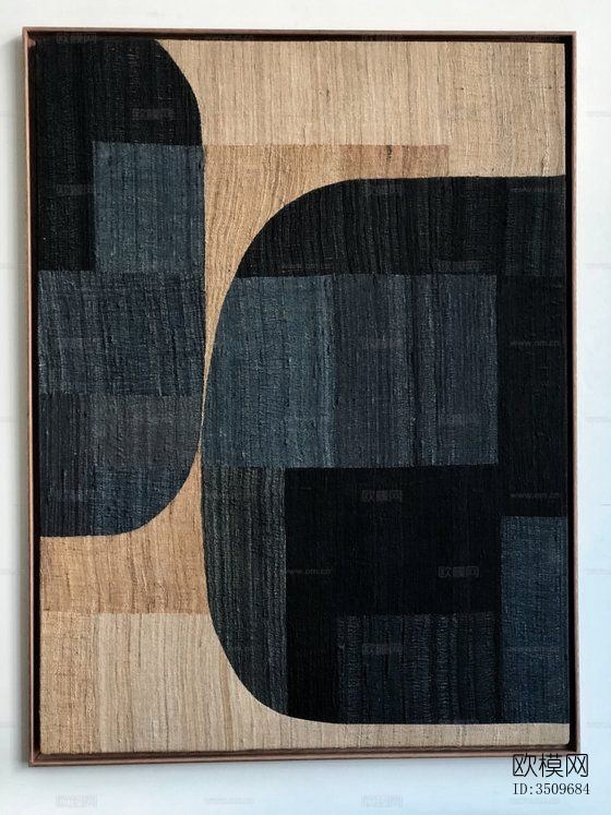 现代装饰画贴图下载