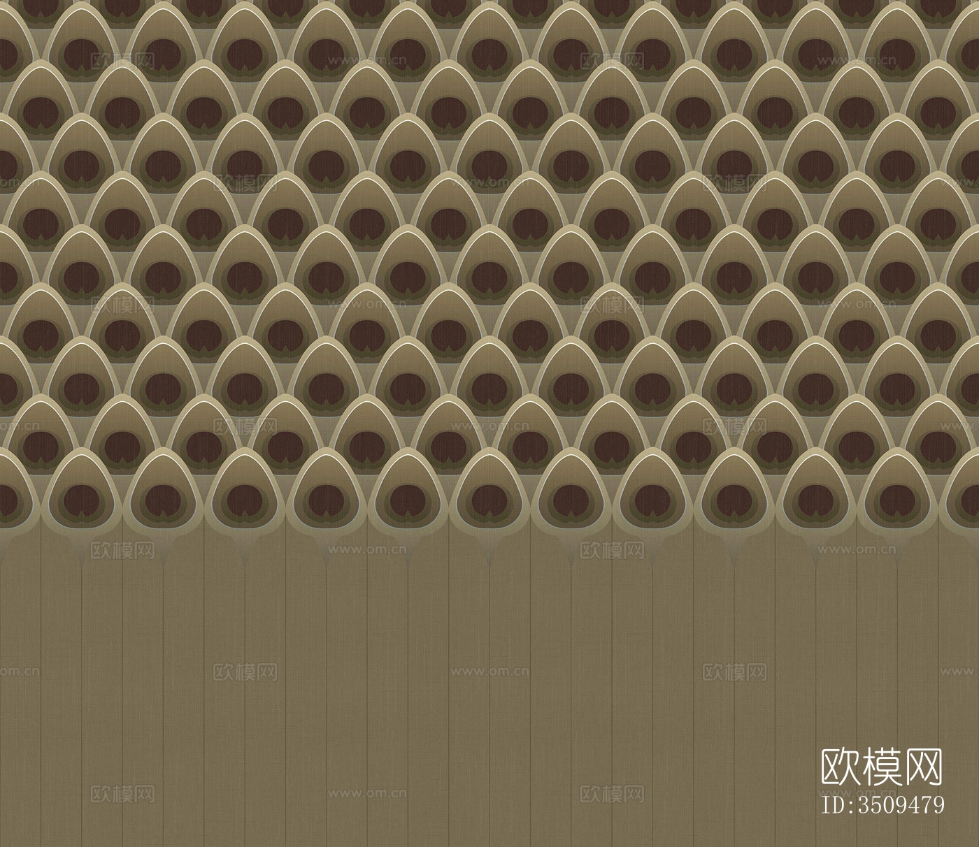 棕色几何壁纸下载