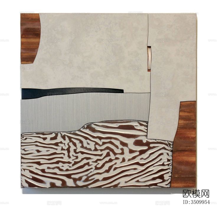 现代装饰画贴图下载