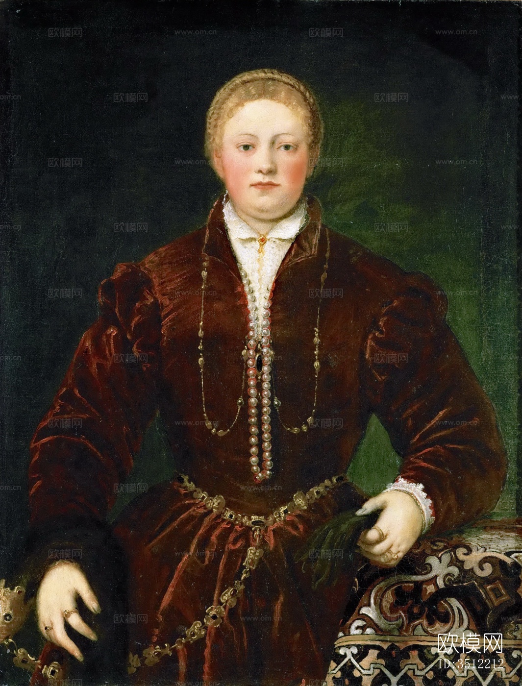 世界名画 人物 油画 国外下载