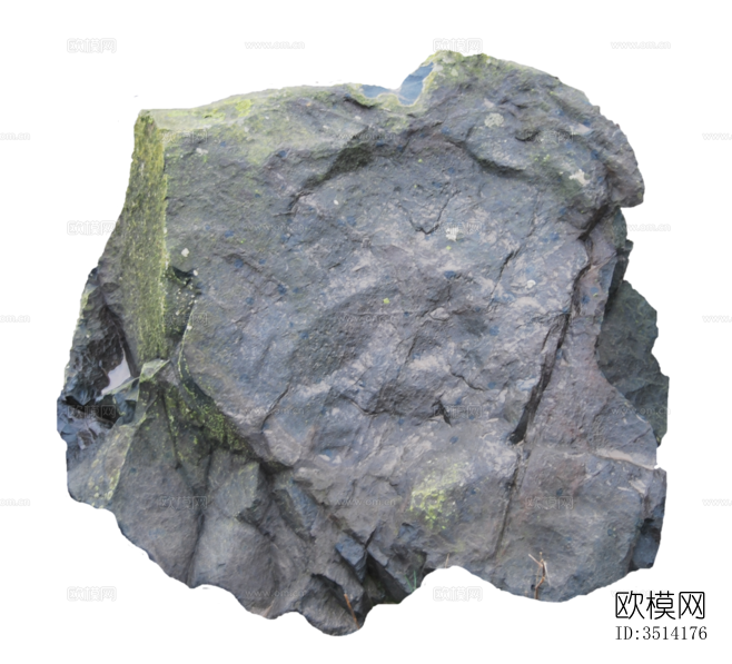 免扣素材 石头假山