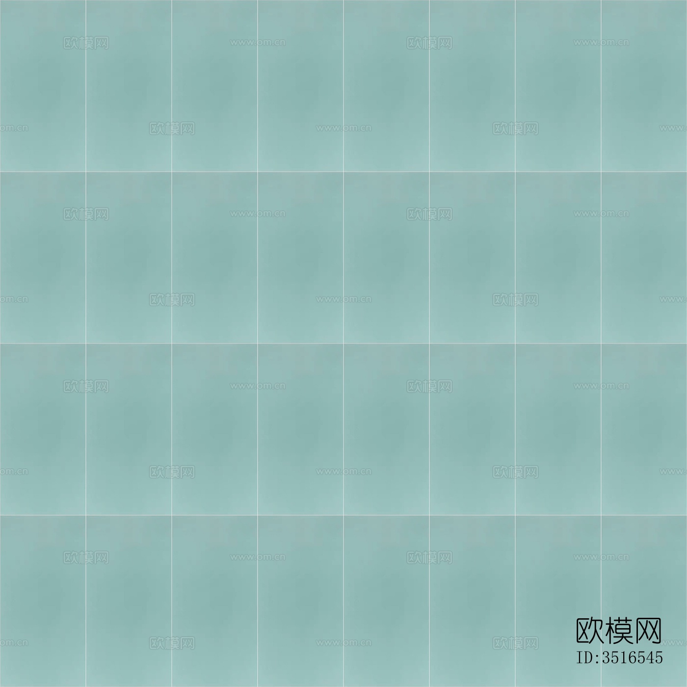 小清新海草绿长方形纯色瓷砖下载