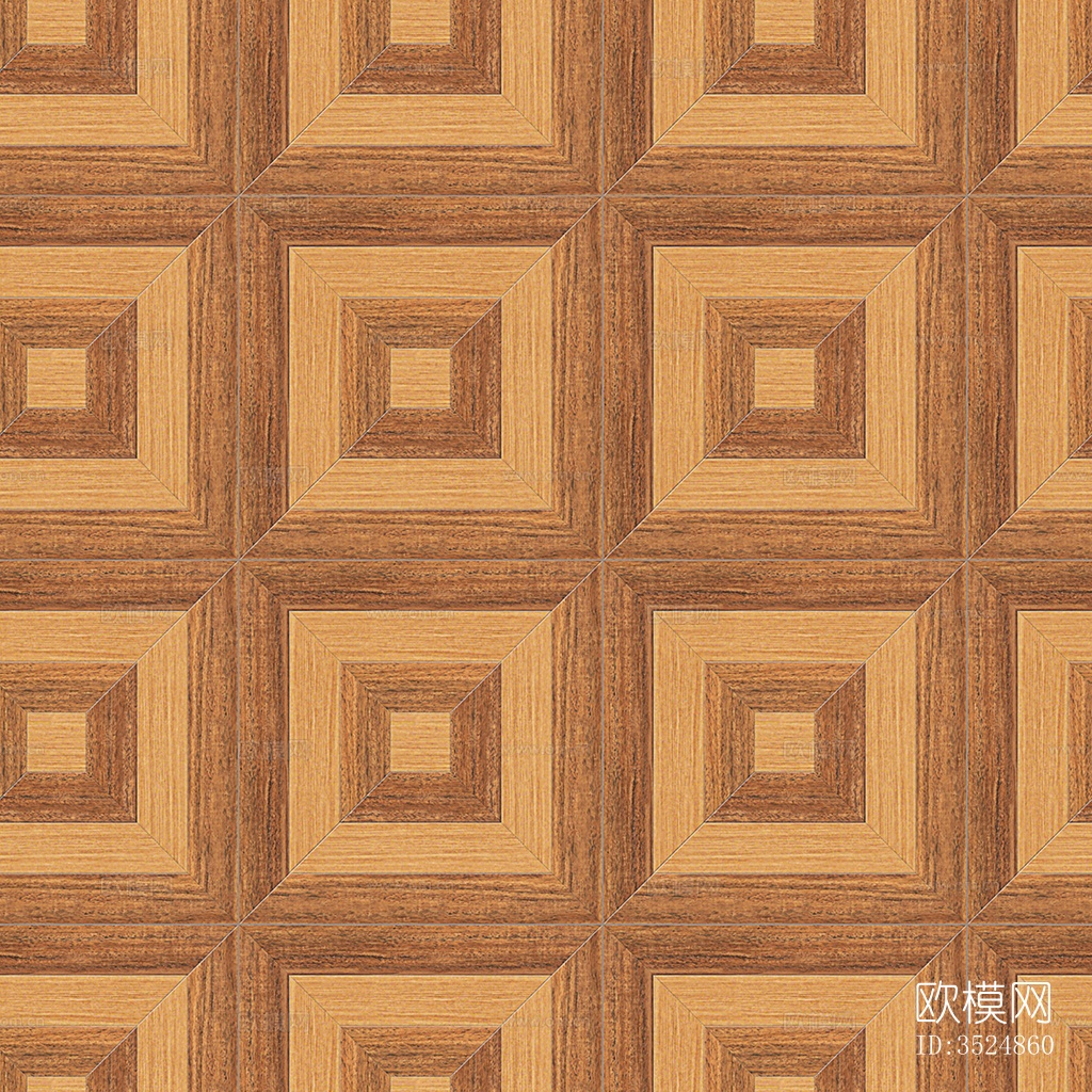 无缝几何方形拼花图案纹理木地板下载